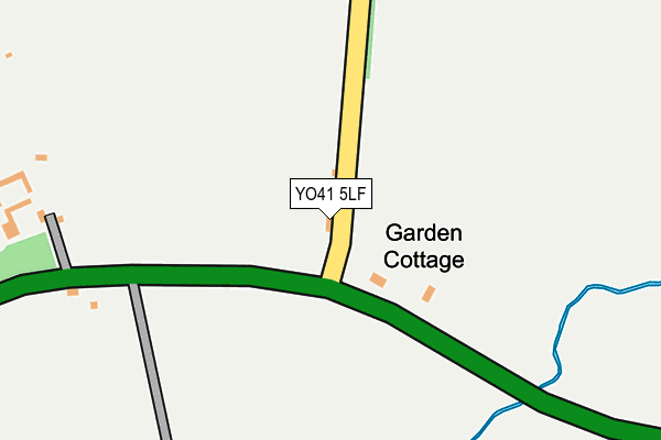 YO41 5LF map - OS OpenMap – Local (Ordnance Survey) YO41 5LF map - OS OpenMap – Local (Ordnance Survey)