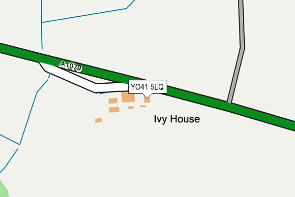 YO41 5LQ map - OS OpenMap – Local (Ordnance Survey) YO41 5LQ map - OS OpenMap – Local (Ordnance Survey)