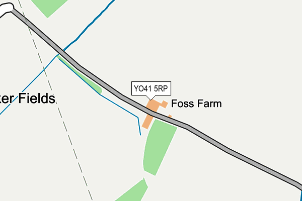 YO41 5RP map - OS OpenMap – Local (Ordnance Survey) YO41 5RP map - OS OpenMap – Local (Ordnance Survey)
