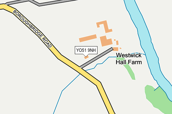 YO51 9NH map - OS OpenMap – Local (Ordnance Survey) YO51 9NH map - OS OpenMap – Local (Ordnance Survey)