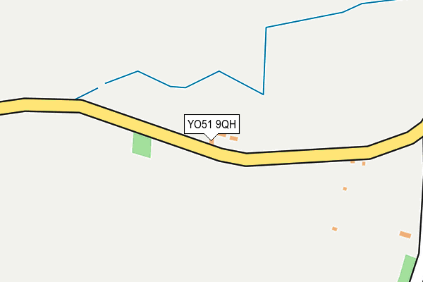 YO51 9QH map - OS OpenMap – Local (Ordnance Survey) YO51 9QH map - OS OpenMap – Local (Ordnance Survey)
