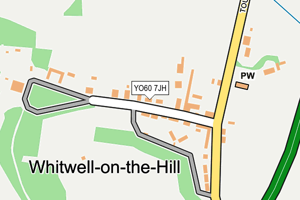YO60 7JH map - OS OpenMap – Local (Ordnance Survey) YO60 7JH map - OS OpenMap – Local (Ordnance Survey)