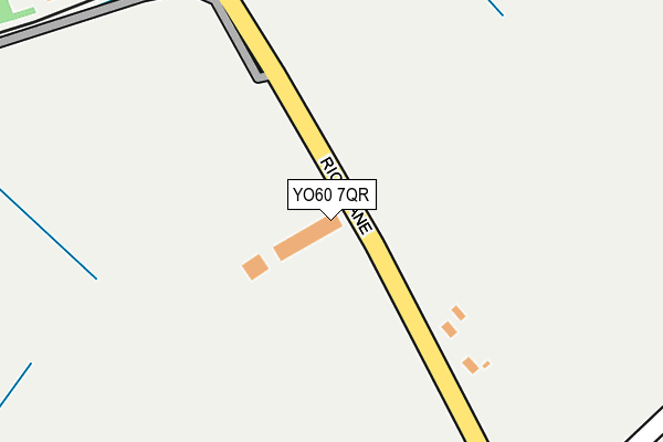 YO60 7QR map - OS OpenMap – Local (Ordnance Survey)