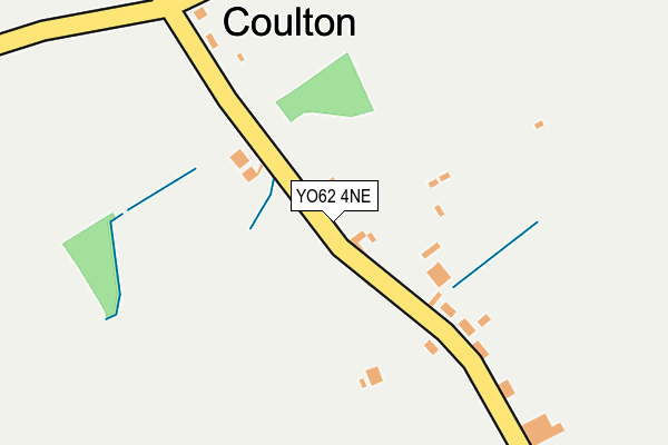 YO62 4NE map - OS OpenMap – Local (Ordnance Survey) YO62 4NE map - OS OpenMap – Local (Ordnance Survey)