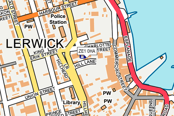 ZE1 0HA map - OS OpenMap – Local (Ordnance Survey) ZE1 0HA map - OS OpenMap – Local (Ordnance Survey)