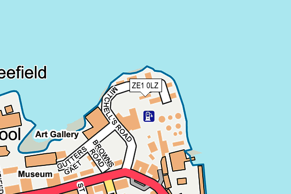 ZE1 0LZ map - OS OpenMap – Local (Ordnance Survey) ZE1 0LZ map - OS OpenMap – Local (Ordnance Survey)