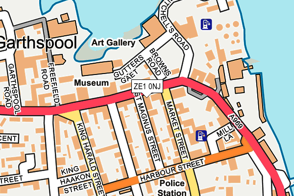 ZE1 0NJ map - OS OpenMap – Local (Ordnance Survey) ZE1 0NJ map - OS OpenMap – Local (Ordnance Survey)