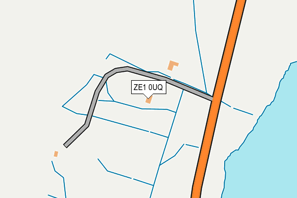 ZE1 0UQ map - OS OpenMap – Local (Ordnance Survey) ZE1 0UQ map - OS OpenMap – Local (Ordnance Survey)