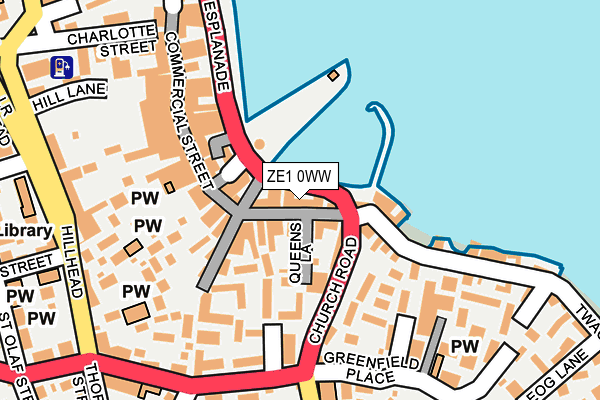 ZE1 0WW map - OS OpenMap – Local (Ordnance Survey) ZE1 0WW map - OS OpenMap – Local (Ordnance Survey)