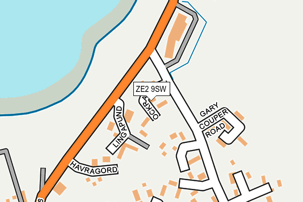 ZE2 9SW map - OS OpenMap – Local (Ordnance Survey) ZE2 9SW map - OS OpenMap – Local (Ordnance Survey)