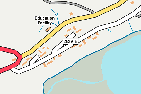 ZE2 9TE map - OS OpenMap – Local (Ordnance Survey) ZE2 9TE map - OS OpenMap – Local (Ordnance Survey)