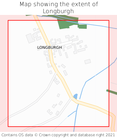 Map showing extent of Longburgh as bounding box