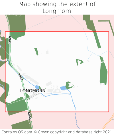 Map showing extent of Longmorn as bounding box