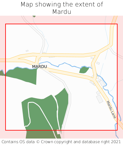 Map showing extent of Mardu as bounding box
