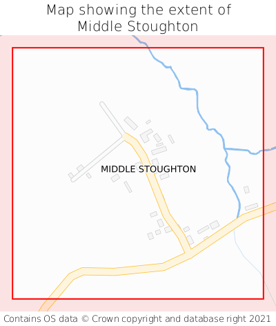 Map showing extent of Middle Stoughton as bounding box