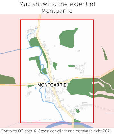 Map showing extent of Montgarrie as bounding box
