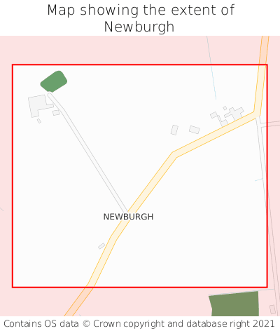 Map showing extent of Newburgh as bounding box