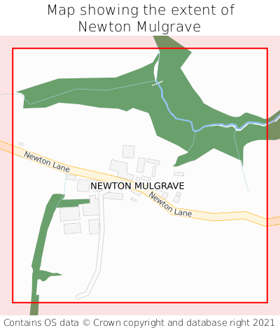 Map showing extent of Newton Mulgrave as bounding box