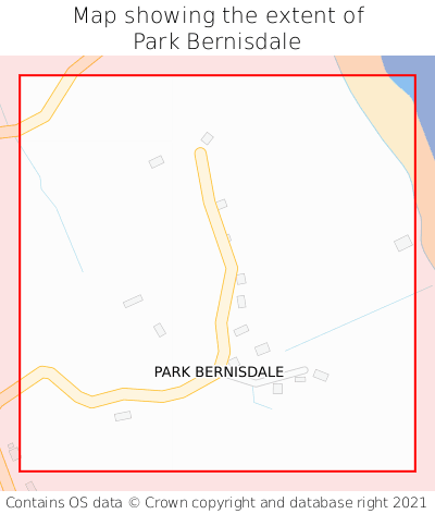 Map showing extent of Park Bernisdale as bounding box