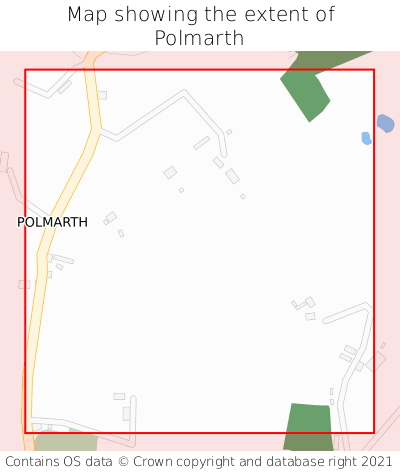 Map showing extent of Polmarth as bounding box