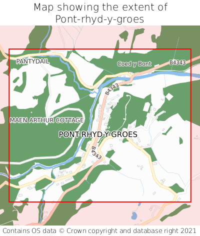 Map showing extent of Pont-rhyd-y-groes as bounding box