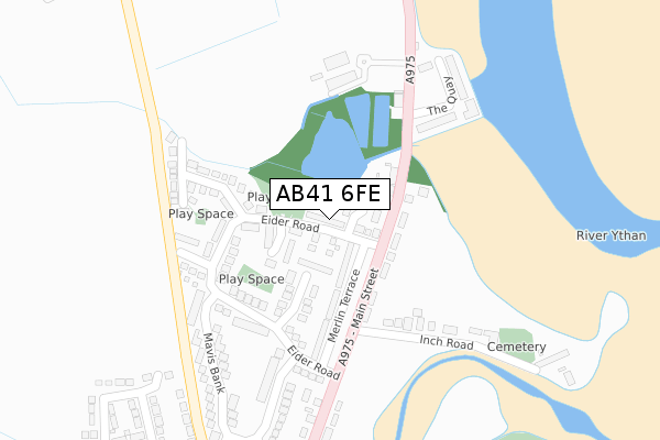 AB41 6FE map - large scale - OS Open Zoomstack (Ordnance Survey) AB41 6FE map - large scale - OS Open Zoomstack (Ordnance Survey)