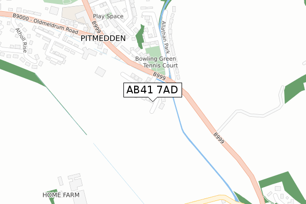 AB41 7AD map - large scale - OS Open Zoomstack (Ordnance Survey) AB41 7AD map - large scale - OS Open Zoomstack (Ordnance Survey)
