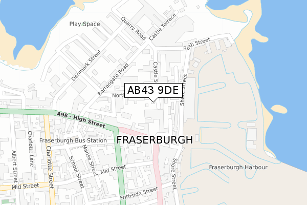 AB43 9DE map - large scale - OS Open Zoomstack (Ordnance Survey) AB43 9DE map - large scale - OS Open Zoomstack (Ordnance Survey)