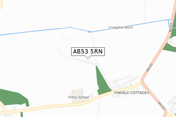 AB53 5RN map - large scale - OS Open Zoomstack (Ordnance Survey) AB53 5RN map - large scale - OS Open Zoomstack (Ordnance Survey)
