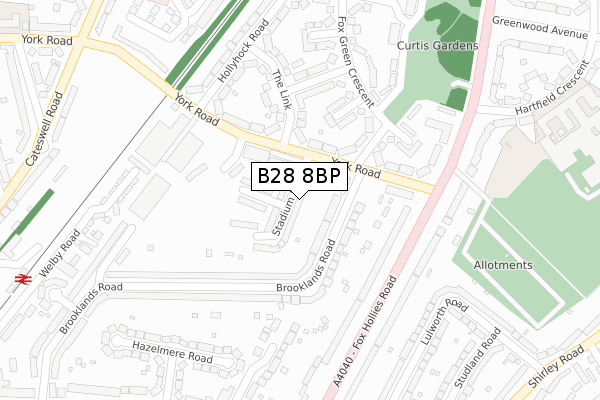 B28 8BP map - large scale - OS Open Zoomstack (Ordnance Survey) B28 8BP map - large scale - OS Open Zoomstack (Ordnance Survey)