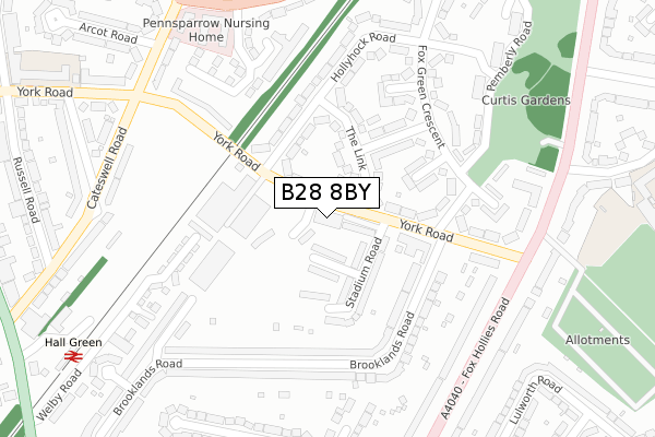 B28 8BY map - large scale - OS Open Zoomstack (Ordnance Survey) B28 8BY map - large scale - OS Open Zoomstack (Ordnance Survey)