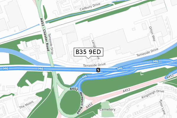 B35 9ED map - large scale - OS Open Zoomstack (Ordnance Survey) B35 9ED map - large scale - OS Open Zoomstack (Ordnance Survey)