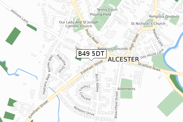 B49 5DT map - large scale - OS Open Zoomstack (Ordnance Survey) B49 5DT map - large scale - OS Open Zoomstack (Ordnance Survey)