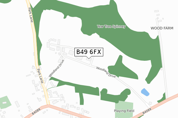 B49 6FX map - large scale - OS Open Zoomstack (Ordnance Survey) B49 6FX map - large scale - OS Open Zoomstack (Ordnance Survey)