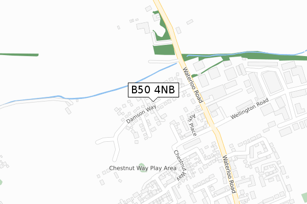 B50 4NB map - large scale - OS Open Zoomstack (Ordnance Survey) B50 4NB map - large scale - OS Open Zoomstack (Ordnance Survey)