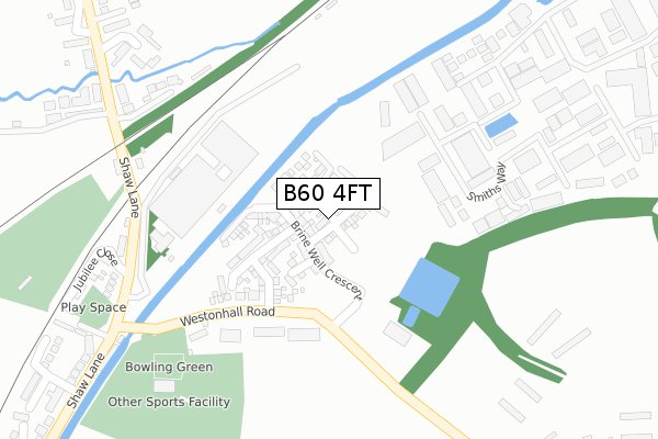 B60 4FT map - large scale - OS Open Zoomstack (Ordnance Survey) B60 4FT map - large scale - OS Open Zoomstack (Ordnance Survey)