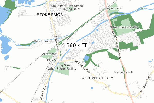 B60 4FT map - small scale - OS Open Zoomstack (Ordnance Survey) B60 4FT map - small scale - OS Open Zoomstack (Ordnance Survey)