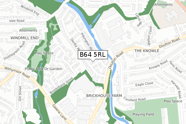 B64 5RL map - large scale - OS Open Zoomstack (Ordnance Survey) B64 5RL map - large scale - OS Open Zoomstack (Ordnance Survey)