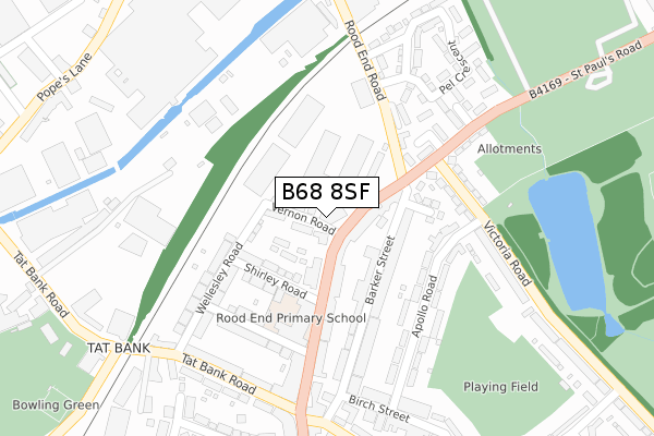 B68 8SF map - large scale - OS Open Zoomstack (Ordnance Survey) B68 8SF map - large scale - OS Open Zoomstack (Ordnance Survey)