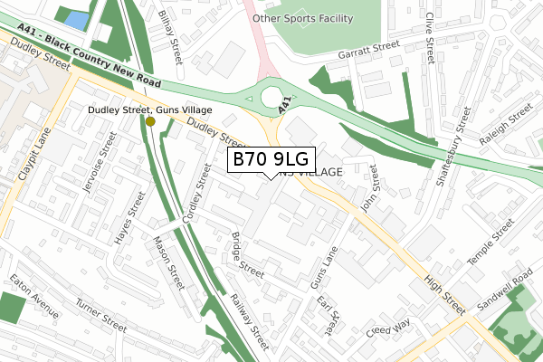 B70 9LG map - large scale - OS Open Zoomstack (Ordnance Survey) B70 9LG map - large scale - OS Open Zoomstack (Ordnance Survey)