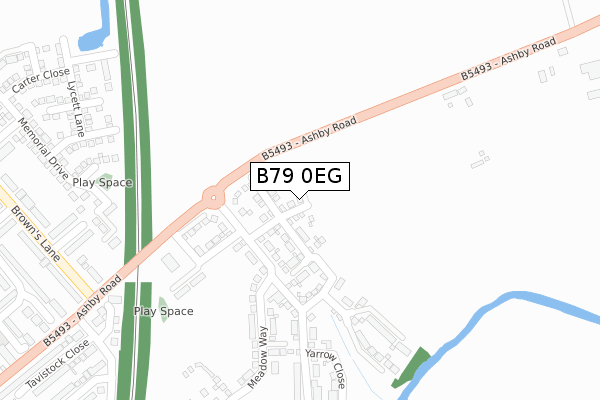 B79 0EG map - large scale - OS Open Zoomstack (Ordnance Survey) B79 0EG map - large scale - OS Open Zoomstack (Ordnance Survey)