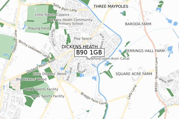 B90 1GB map - small scale - OS Open Zoomstack (Ordnance Survey) B90 1GB map - small scale - OS Open Zoomstack (Ordnance Survey)