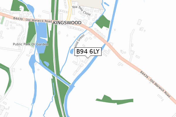 B94 6LY map - large scale - OS Open Zoomstack (Ordnance Survey) B94 6LY map - large scale - OS Open Zoomstack (Ordnance Survey)