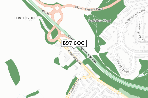B97 6QG map - large scale - OS Open Zoomstack (Ordnance Survey) B97 6QG map - large scale - OS Open Zoomstack (Ordnance Survey)