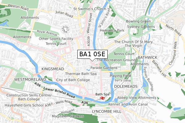 BA1 0SE map - small scale - OS Open Zoomstack (Ordnance Survey) BA1 0SE map - small scale - OS Open Zoomstack (Ordnance Survey)