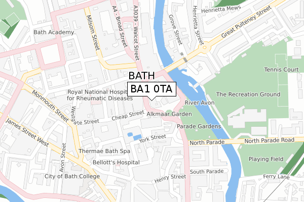 BA1 0TA map - large scale - OS Open Zoomstack (Ordnance Survey) BA1 0TA map - large scale - OS Open Zoomstack (Ordnance Survey)