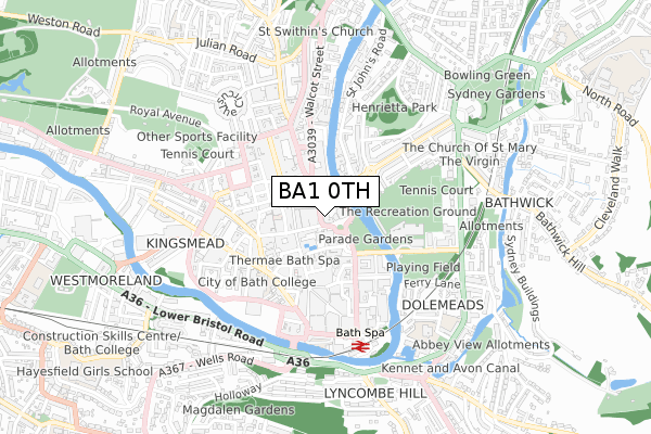 BA1 0TH map - small scale - OS Open Zoomstack (Ordnance Survey) BA1 0TH map - small scale - OS Open Zoomstack (Ordnance Survey)