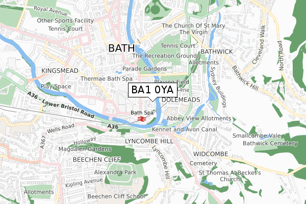 BA1 0YA map - small scale - OS Open Zoomstack (Ordnance Survey) BA1 0YA map - small scale - OS Open Zoomstack (Ordnance Survey)
