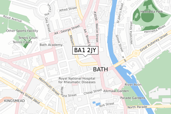 BA1 2JY map - large scale - OS Open Zoomstack (Ordnance Survey) BA1 2JY map - large scale - OS Open Zoomstack (Ordnance Survey)