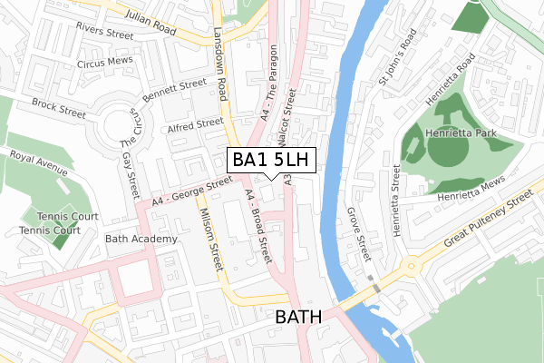 BA1 5LH map - large scale - OS Open Zoomstack (Ordnance Survey) BA1 5LH map - large scale - OS Open Zoomstack (Ordnance Survey)